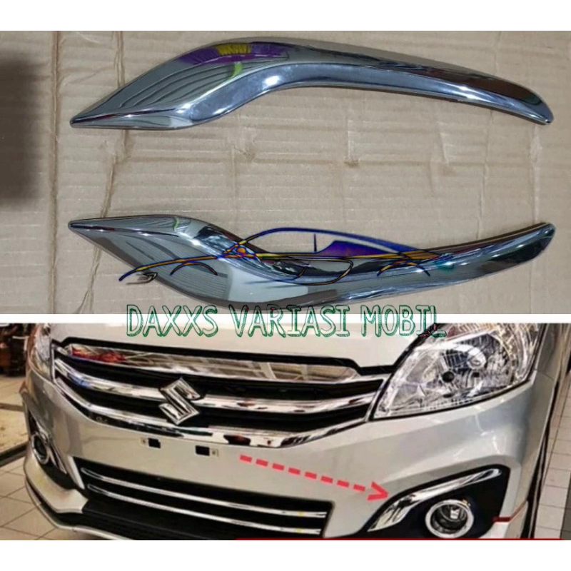 Alis foglamp chrome NEW ERTIGA 2015-2017