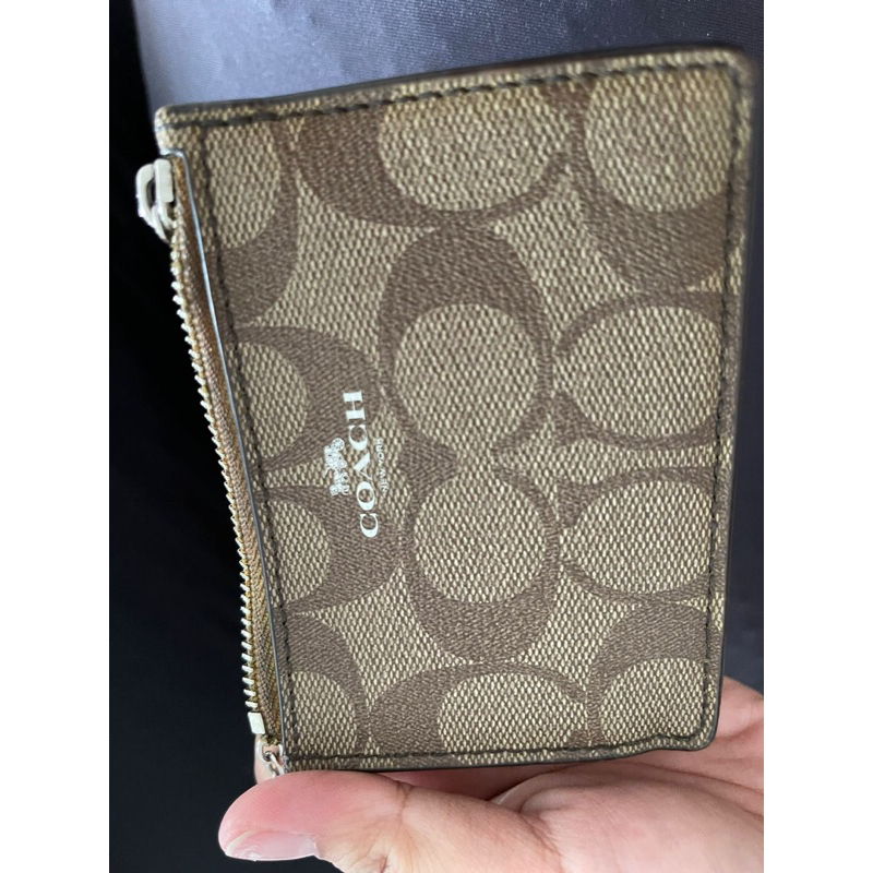 preloved dompet kartu coach original