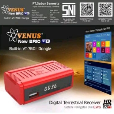 VENUS RED NEW BRIO PLUS WIFI