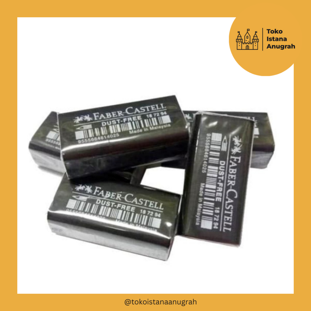 Penghapus Stip Faber Castell Hitam - Satuan