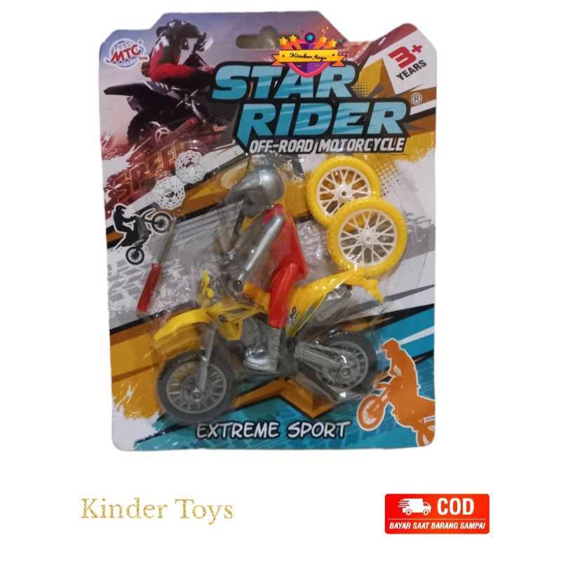 Mainan anak motor cross / mainan extreme sport motorcross