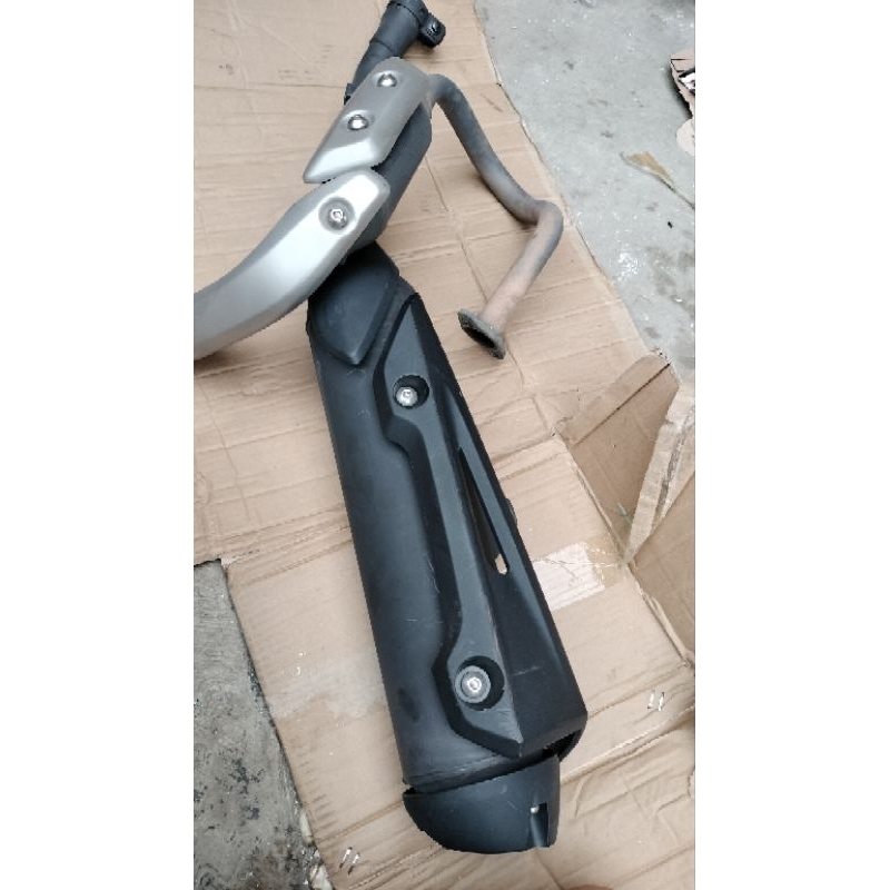 Knalpot Original Yamaha Wr155 Knalpot Ori Yamaha Wr155 original asli