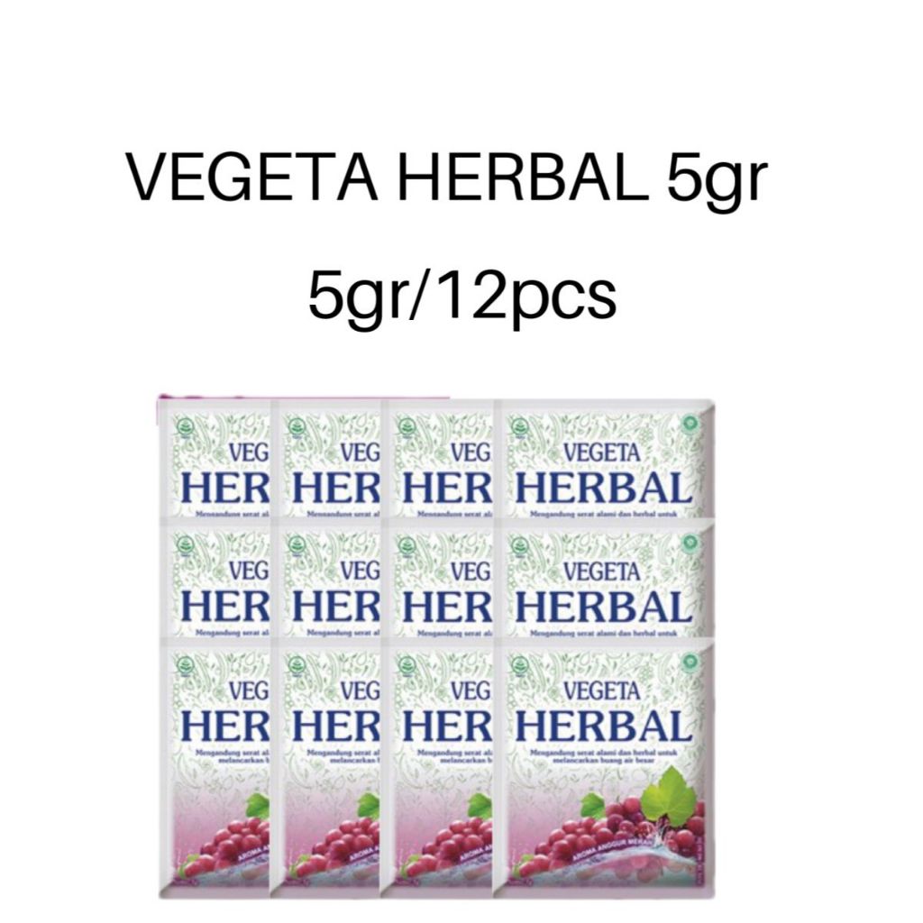 

VEGETA Herbal 5gr | 12pcs