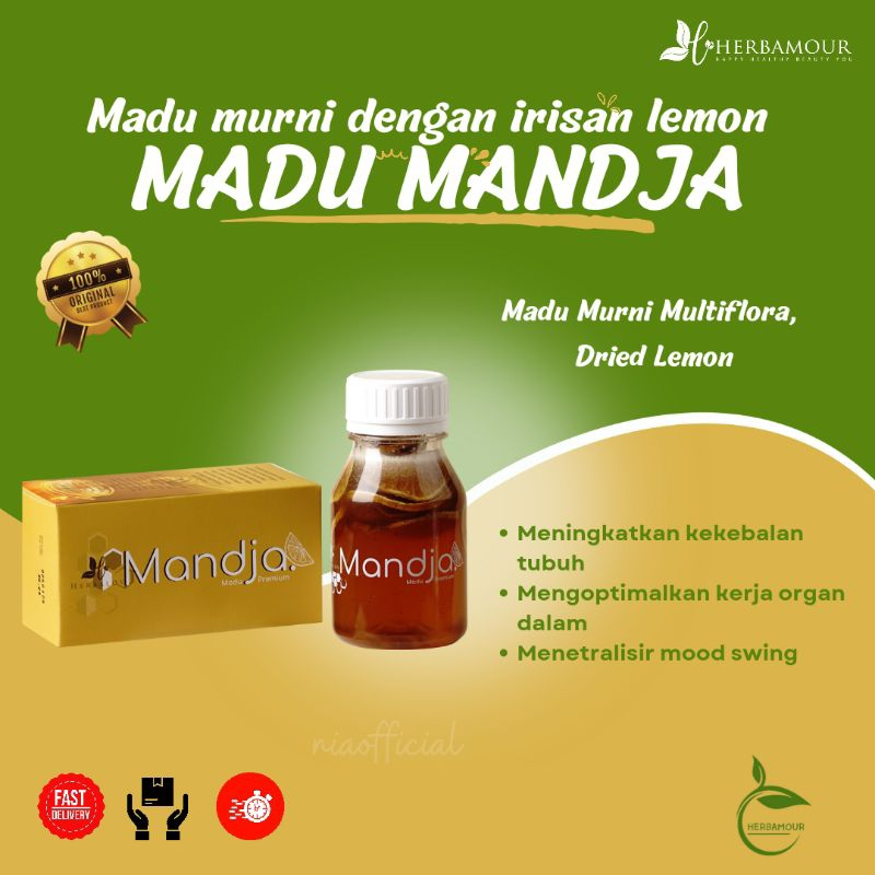 

HERBAMOUR HERBALOV MADU MANDJA MADU MURNI MULTIFLORA DRIED LEMON