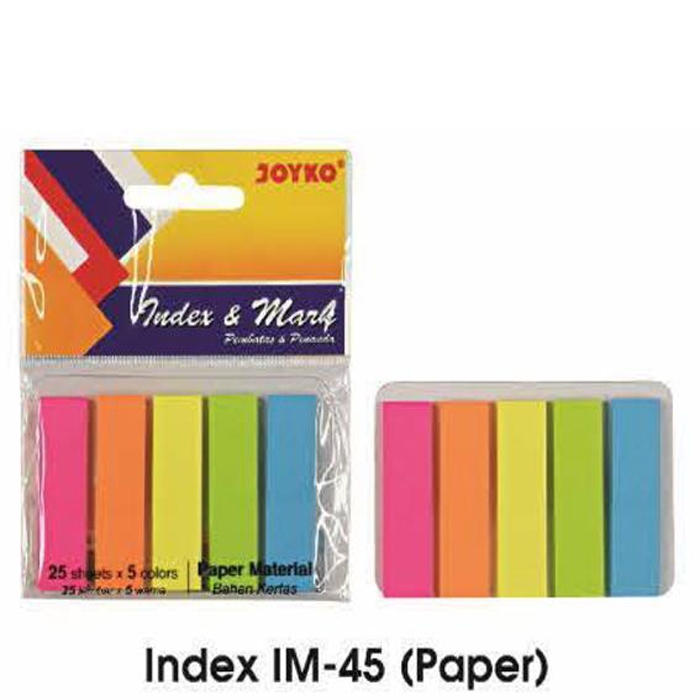 

Sticky Note/Penanda Catatan Joyko IM-45 Kertas