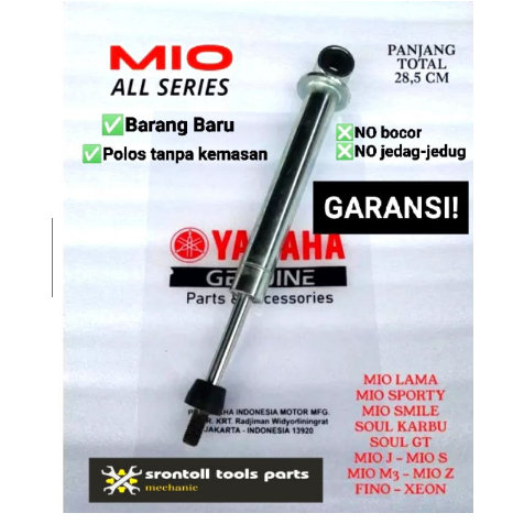 Hidrolis hidrolik as shock shok sok belakang motor mio sporty mio soul mio j xeon mio m3