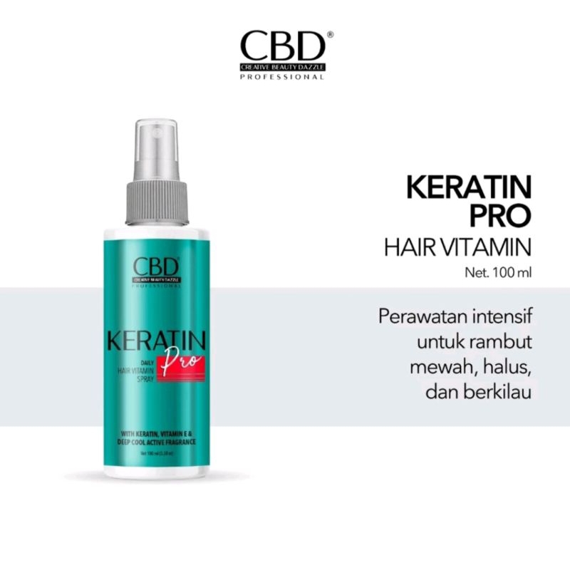 CBD Professional Keratin Pro Daily Hair Vitamin Spray 100ml