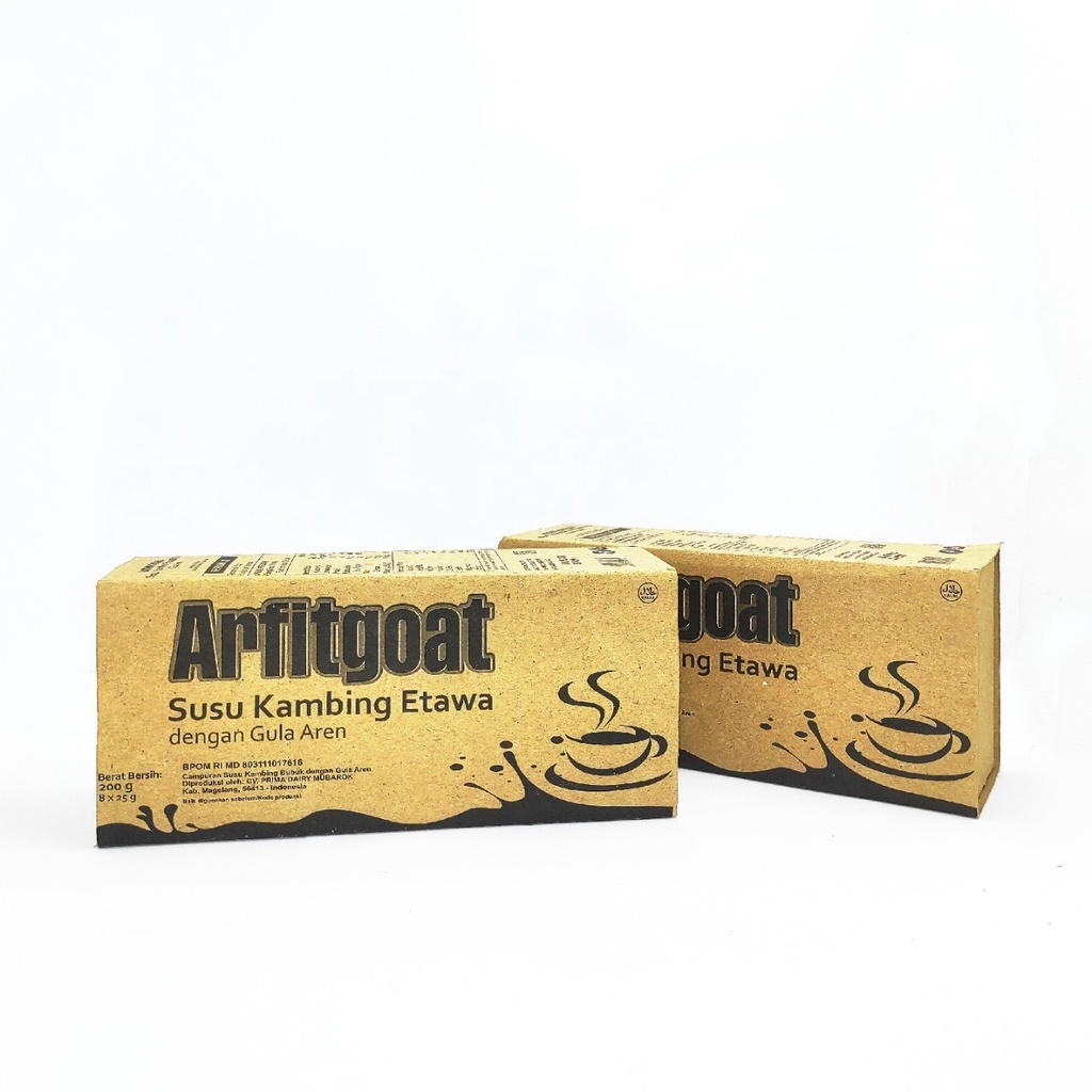 

ARFITGOAT SUSU KAMBING ETAWA - Paket 2 box Susu Arfitgoat HALAL BPOM