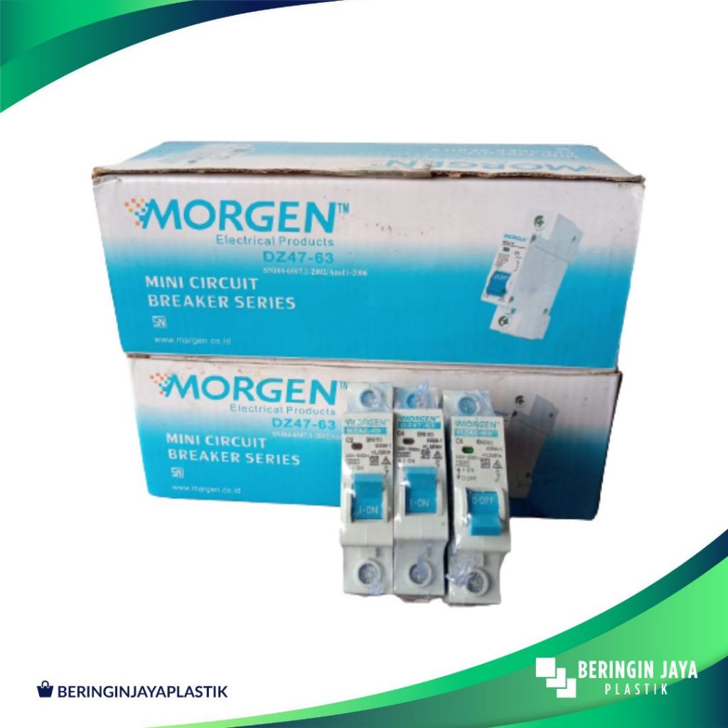 Morgen MCB Listrik SNI 2A 4A 6A