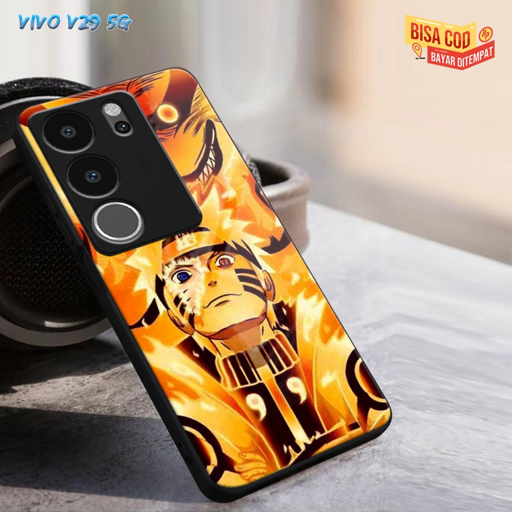 (CC288)CASING GLASS VIVO V29 5G CASING GLOSSY V29 5G CASE KACA VIVO V29 5G SOFTCASE VIVO V29 5G