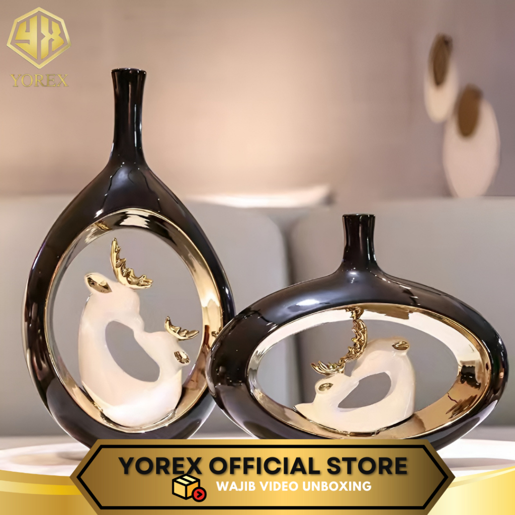 Patung Keramik Dekorasi Rumah Patung Gaya Minimalis Meja Kantor Dekorasi Eropa Ruang Tamu Dekorasi