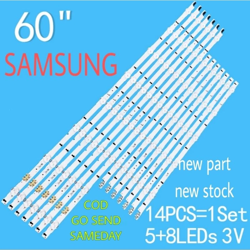 LAMPU LED BACKLIGHT BL TV SAMSUNG UA60J6200AK 60J6200 UA60J6200 UA60J6300 60J6300
