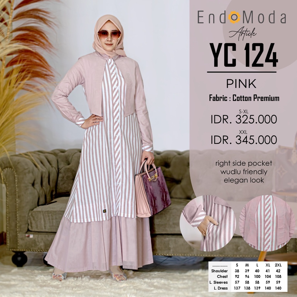 GAMIS DEWASA YC 124 ENDOMODA