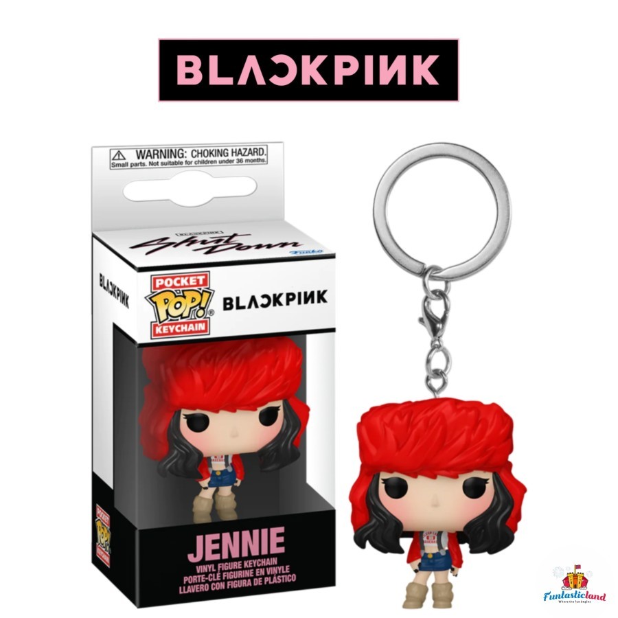 Original Funko Pocket POP Rocks K-Pop Blackpink (Shutdown) - Jennie