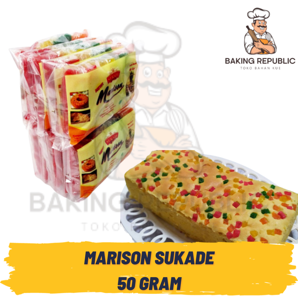 

SUKADE MARISON | 4 WARNA | 50 GRAM | TOPPING KUE BOLU | HIASAN BERWARNA KUE BOLU GULUNG SPONGE CAKE