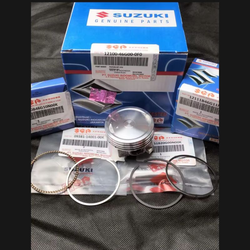 PISTON KIT SUZUKI SPIN 125 STDN -100