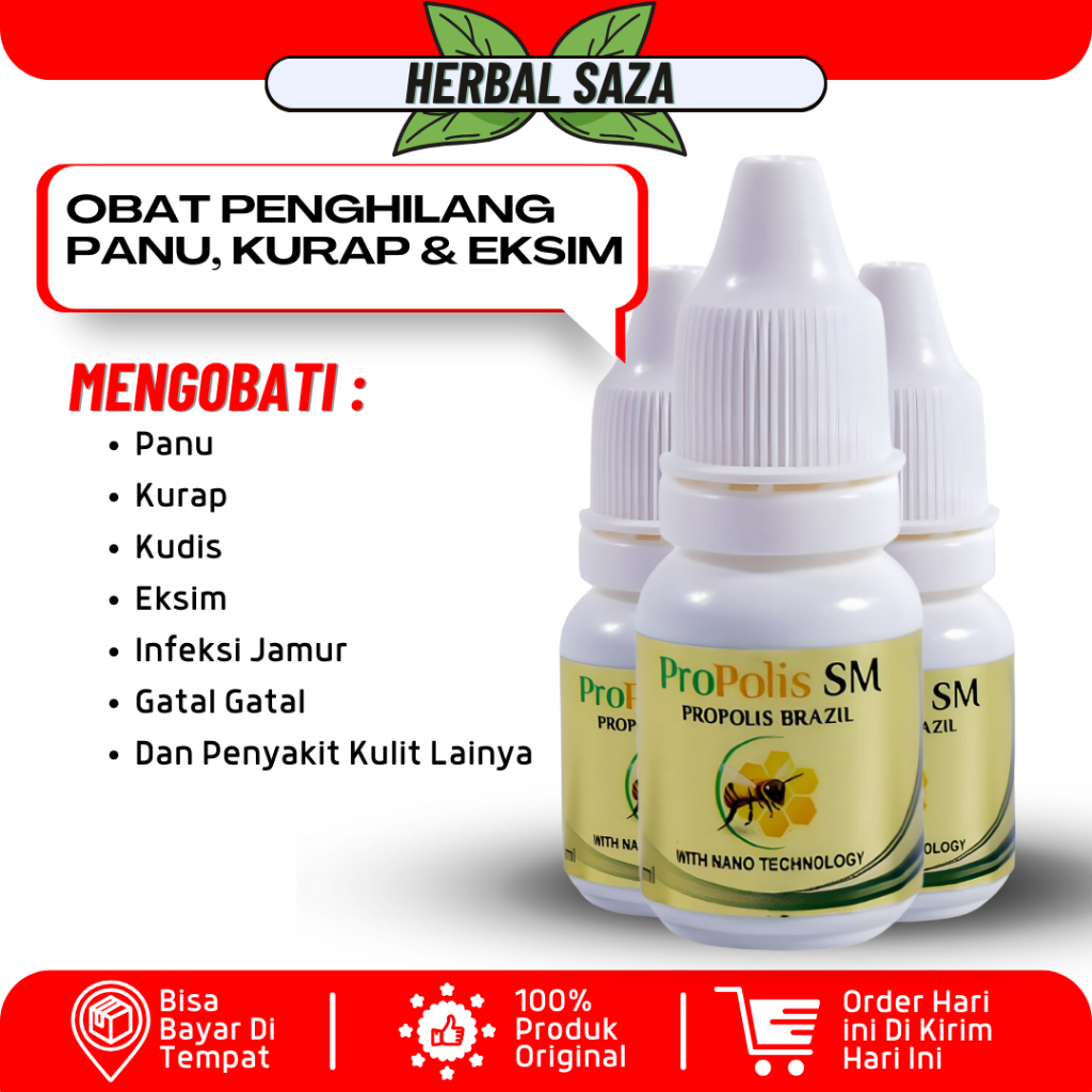 ProPolis SM Obat Panu Salep Panu Wajah Obat Panu Cair Salep Kurap Kudis