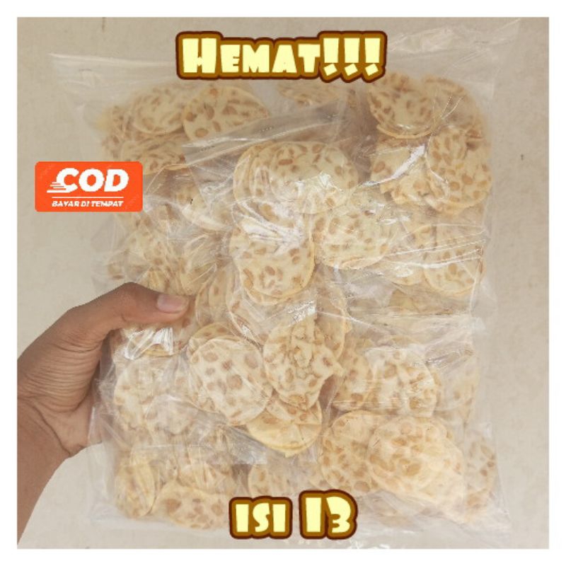 

Paket Hemat!! Keripik tempe sagu isi 13