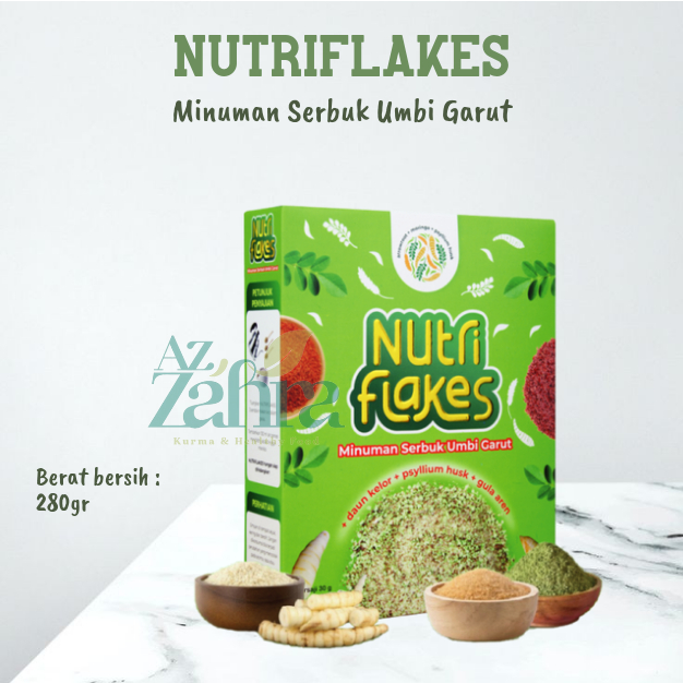 

NUTRIFLAKES Minuman Serbuk Umbi Garut