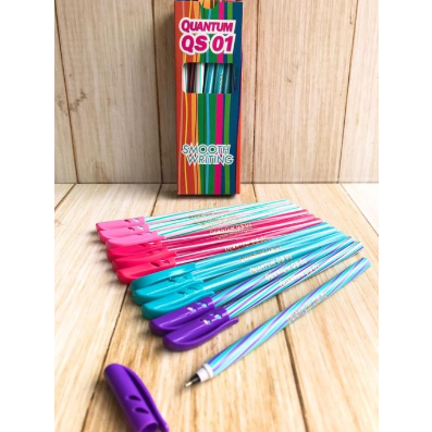 

PEN//Alat Tulis//Pulpen Quantum QS01 0.5 Standard [[Isi 12 Pcs]]