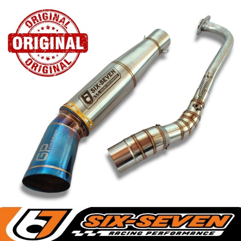 Knalpot Cobra Samlong Nmax Aerox Vario Pcx Beat Scoopy Mio Smile Original SIX Seven