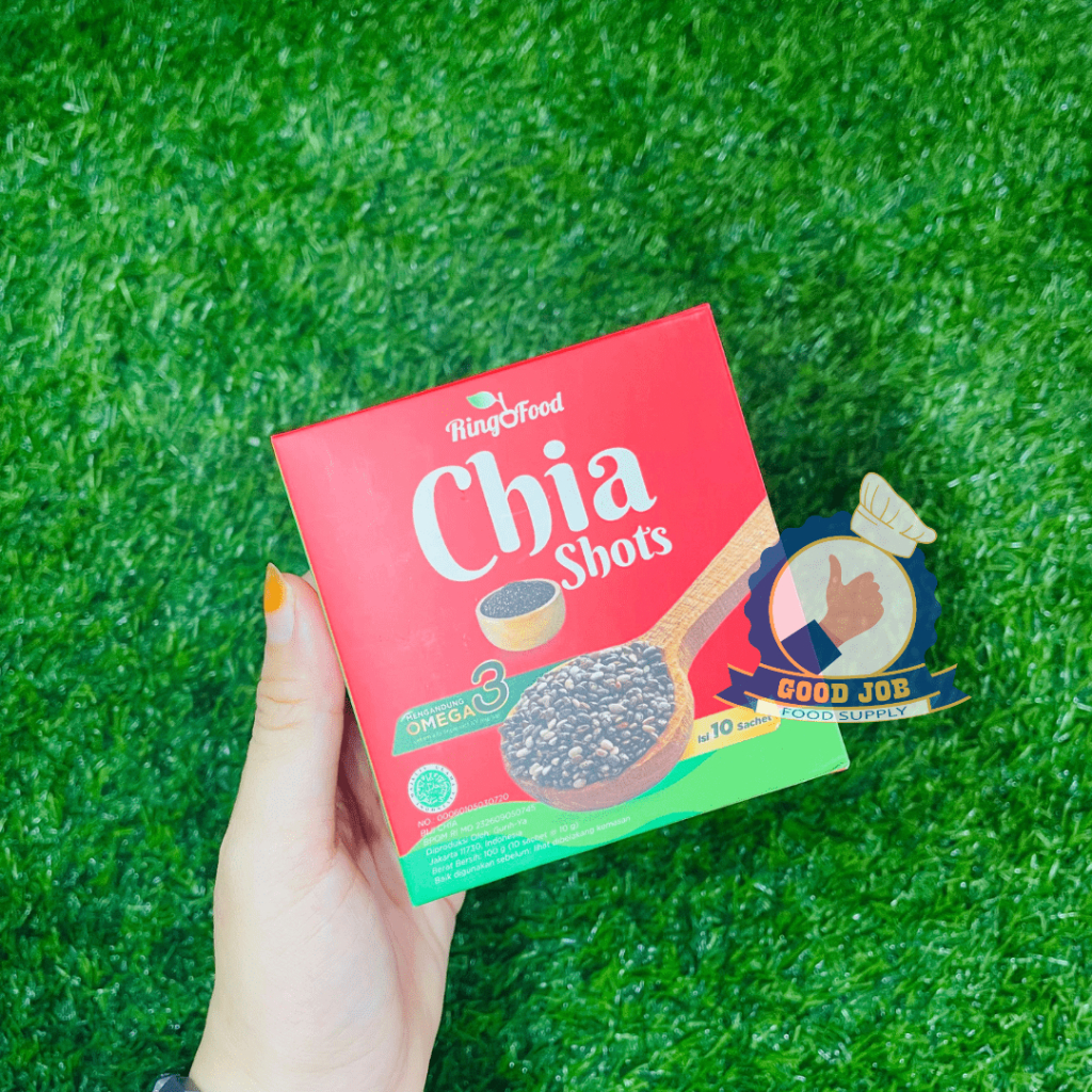 

RINGOFOOD Chia Shots Biji Chia 100 Halal | Chia Seed//