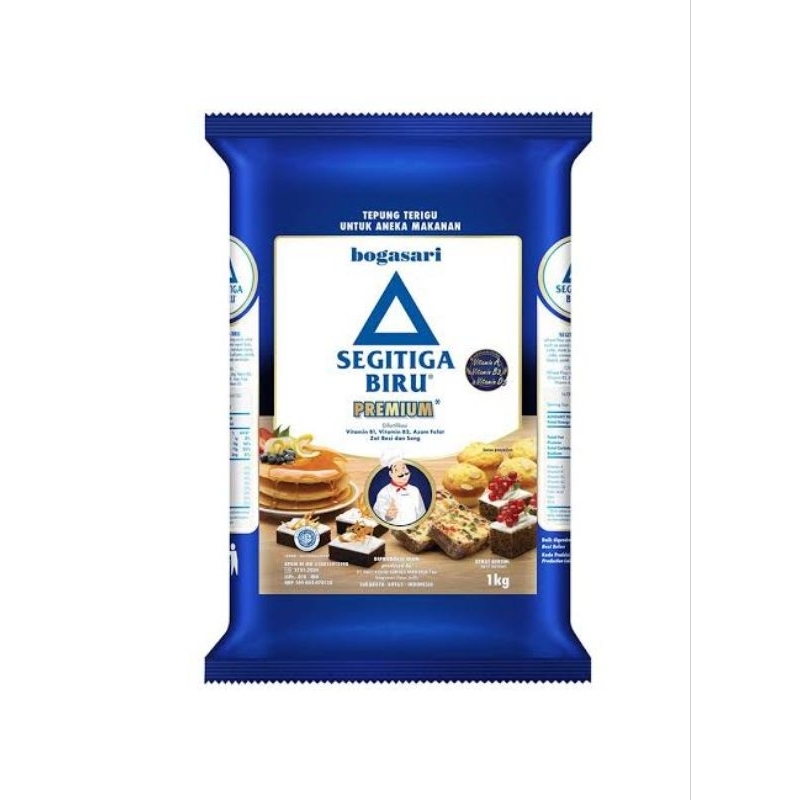 

Tepung Segitiga Biru Premium 1Kg