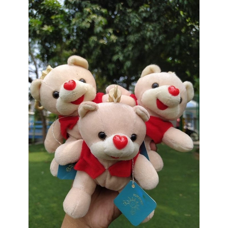 Gantungan kunci/ganci beruang/Teddy kostum suntoys