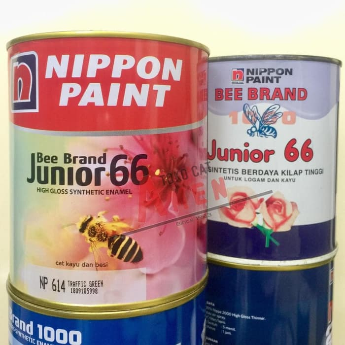 Cat Besi/Kayu Nippon Paint Bee Brand Junior 1kg
