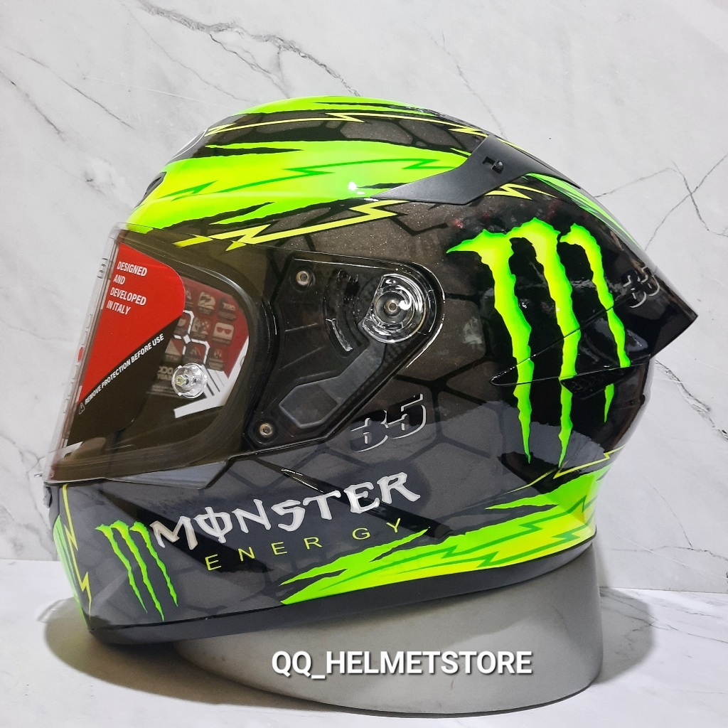 HELM KYT TT COURSE REPAINT MOTIF CRUTCHLOW HELM KYT FULL FACE