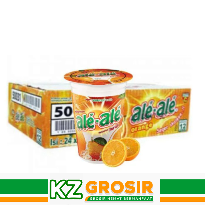 

Ale Ale Jeruk 200ml (1 Dus isi 24 Cup)