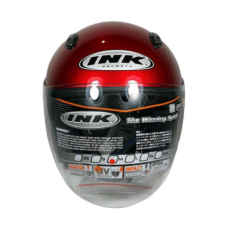 HELM INK CENTRO SOLID - RED MAROON