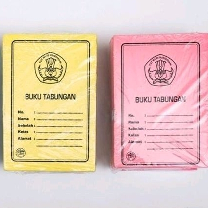 

(50pcs) Buku Tabungan Sekolah/Tabungan Anak.