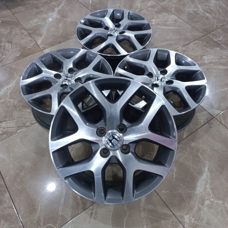 VELG MOBIL BEKAS STANDAR HONDA CITY R16 BAUT 4X100 PNP BRIO MOBILIO JAZZ FREED