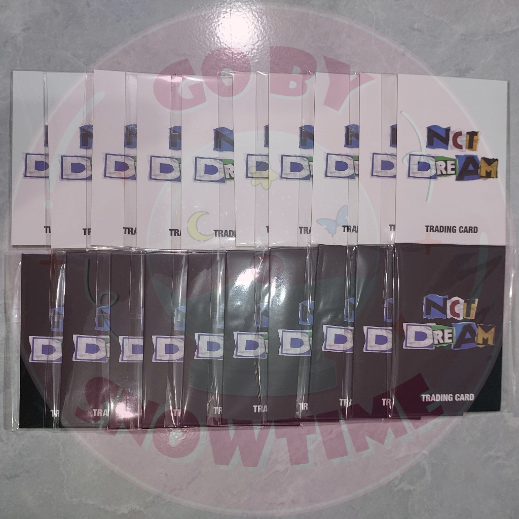 [READY STOCK] MD NCT DREAM - DREAM AGIT : LET'S GET DOWN ISTJ TC TRADING CARD SET RANDOM R1 SEALED A