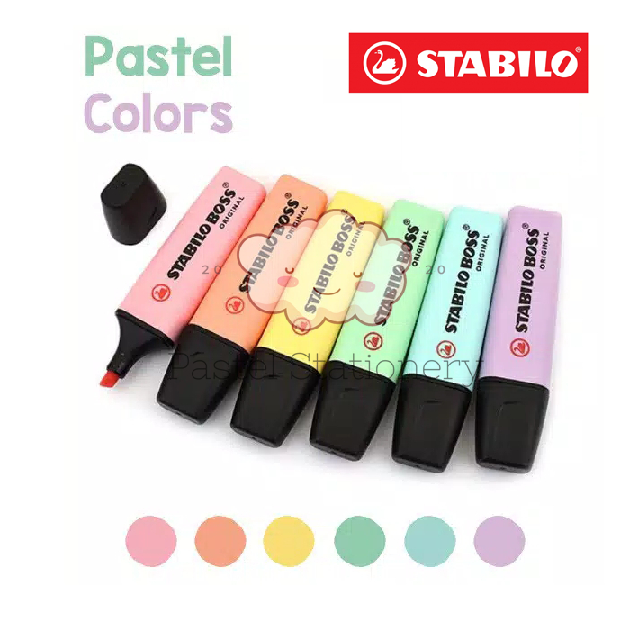 

STABILO Boss Highlighter - Pastel Color