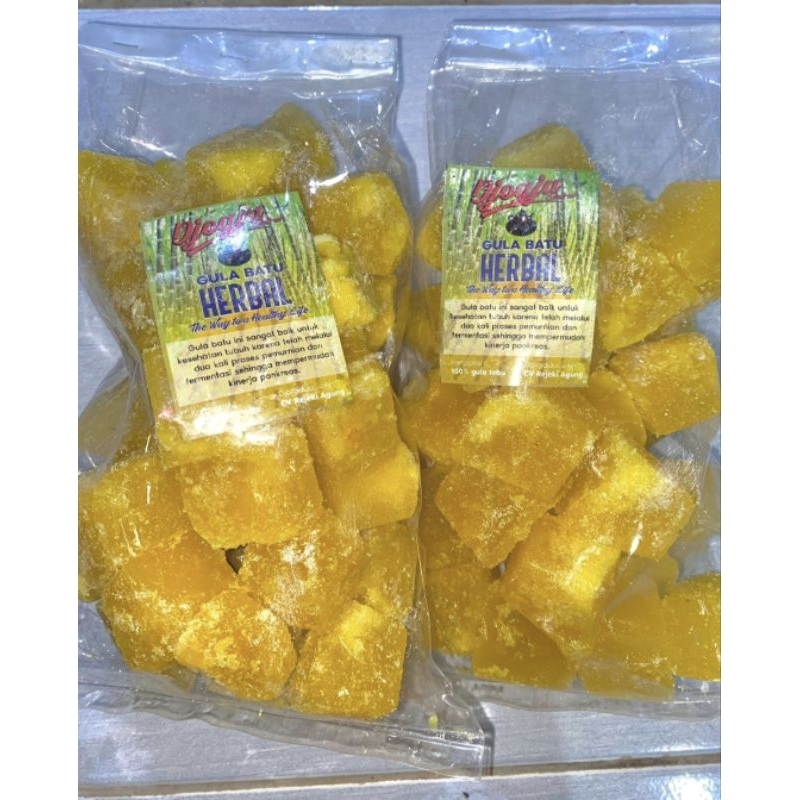 

Gula Batu Kuning Premiun Pandan Wangi