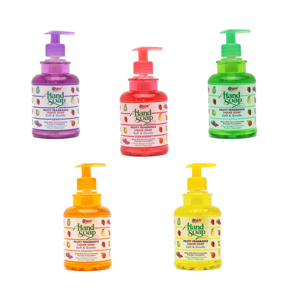 Yuri Hand Soap 410ml Botol Pump