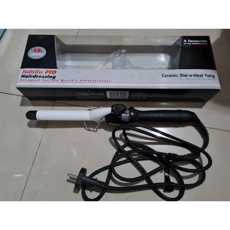 BABYLISS PRO CERAMIC 19mm F17u BAB2263CID CATOK CURLY KLUNTUNG ORIGINAL