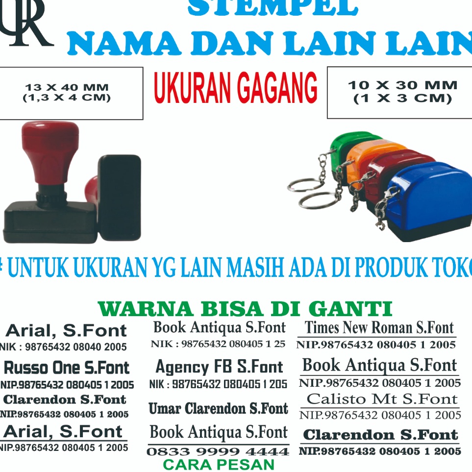 

Best Product stempel dokter, stempel nama mini, dan stempel lunas