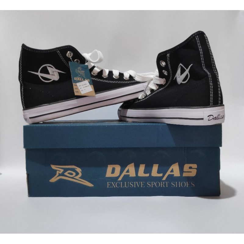 Sepatu Dallas Original | Sepatu sekolah cowok cewek | Sepatu sneakers tinggi| Sepatu sneakers cowok 