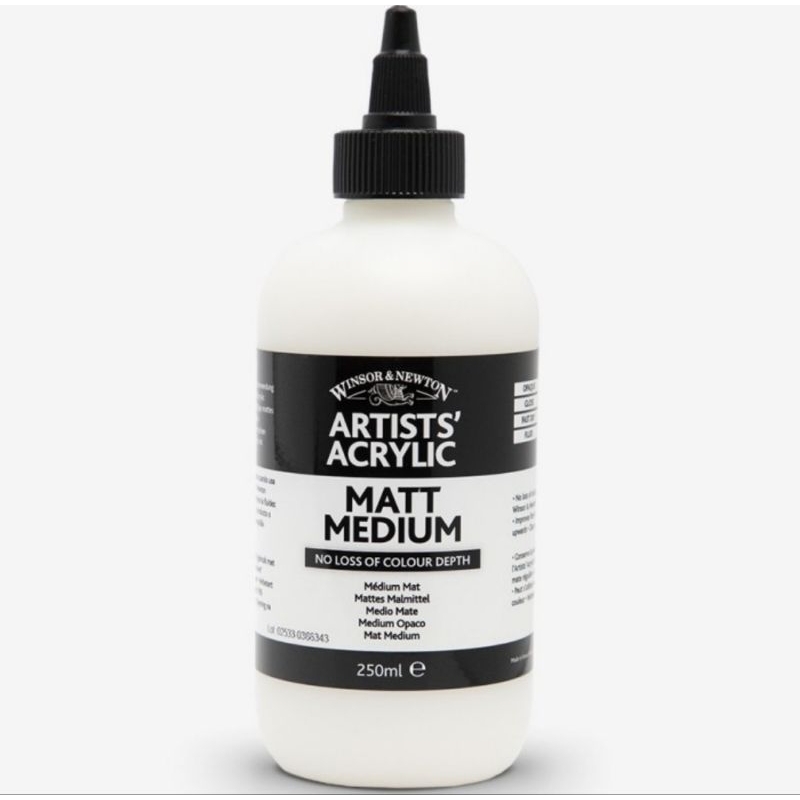 

Matt Medium 250ml Artists' Acrylic Winsor & Newton