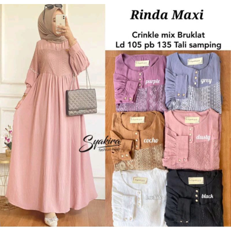 Gamis Rinda Maxy murah