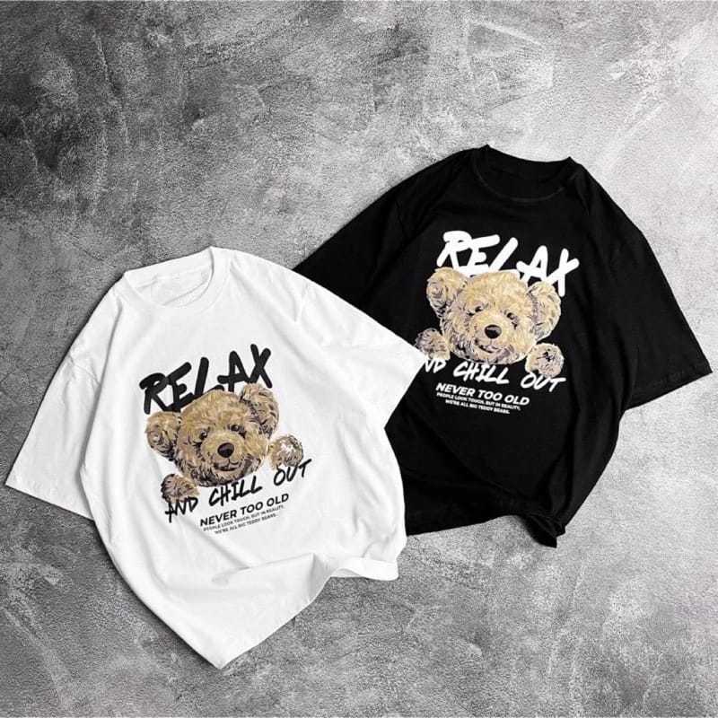 Kaos Oversize Wanita Relax Bear kaos oversize wanita kaos wanita oversize kaos cewek oversize kaos o