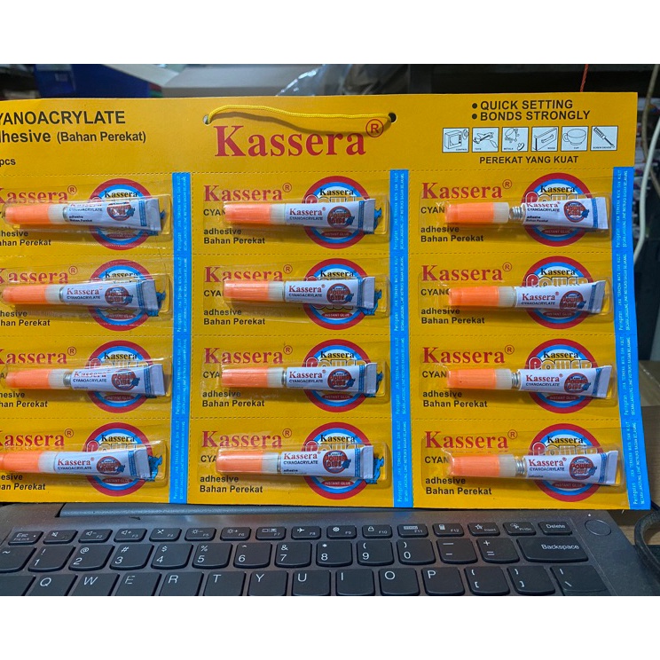 

★★★★★ 12 psc power glue kassera harga pedagang