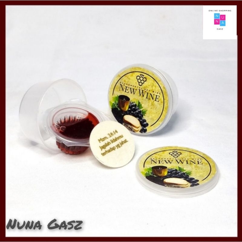 

Paket Minuman Perjamuan Thinwall Cup + Hosti Ayat Isi 100