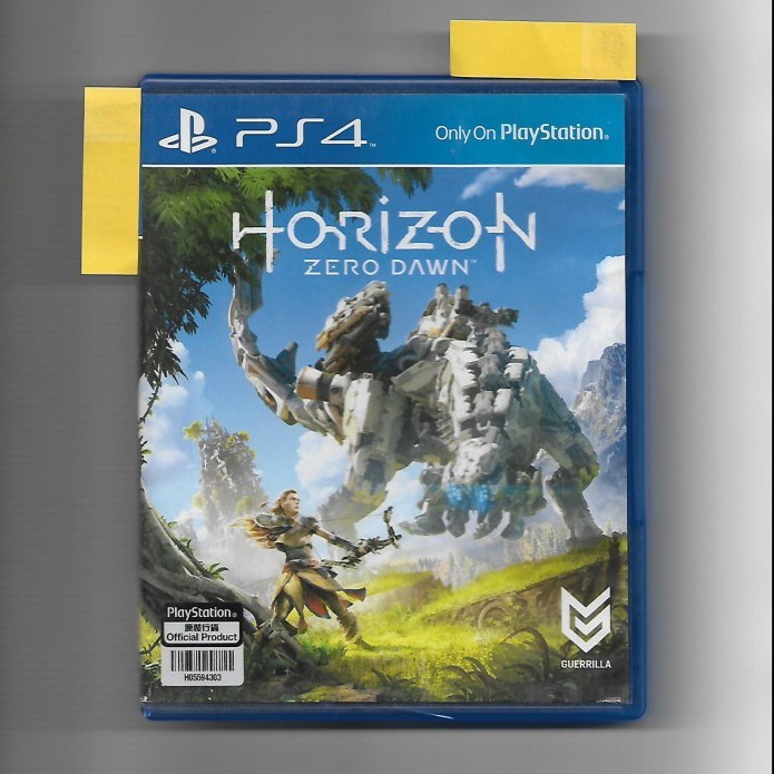 Horizon Zero Dawn PS 4- Horizon Zero Dawn complete edition, Kaset PS BD game PlayStation PS4 second