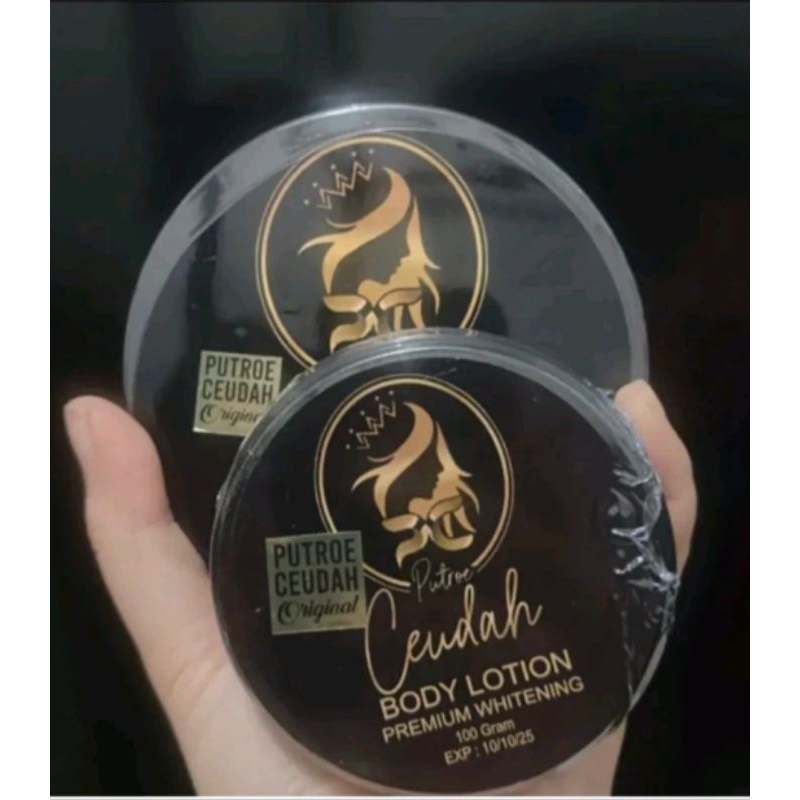 Putroe_Ceudah_250gram lotion pemutih, ( klau Beli 2 Pot GRATIS 1 POT LULUR COKLAT 100 GRAM