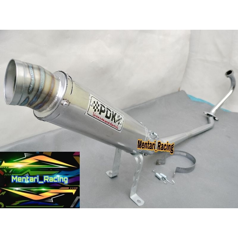 KNALPOT RACING PDK JUPITER MX OLD 135, JUPITER MX 135 NEW, MX KING 150 OLD, SATRIA FU KARBU, SATRIA 