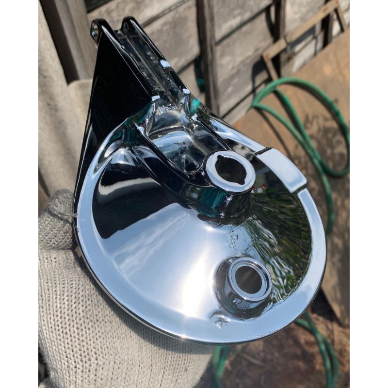 JASA CHROME krom tutup tromol belakang all motor